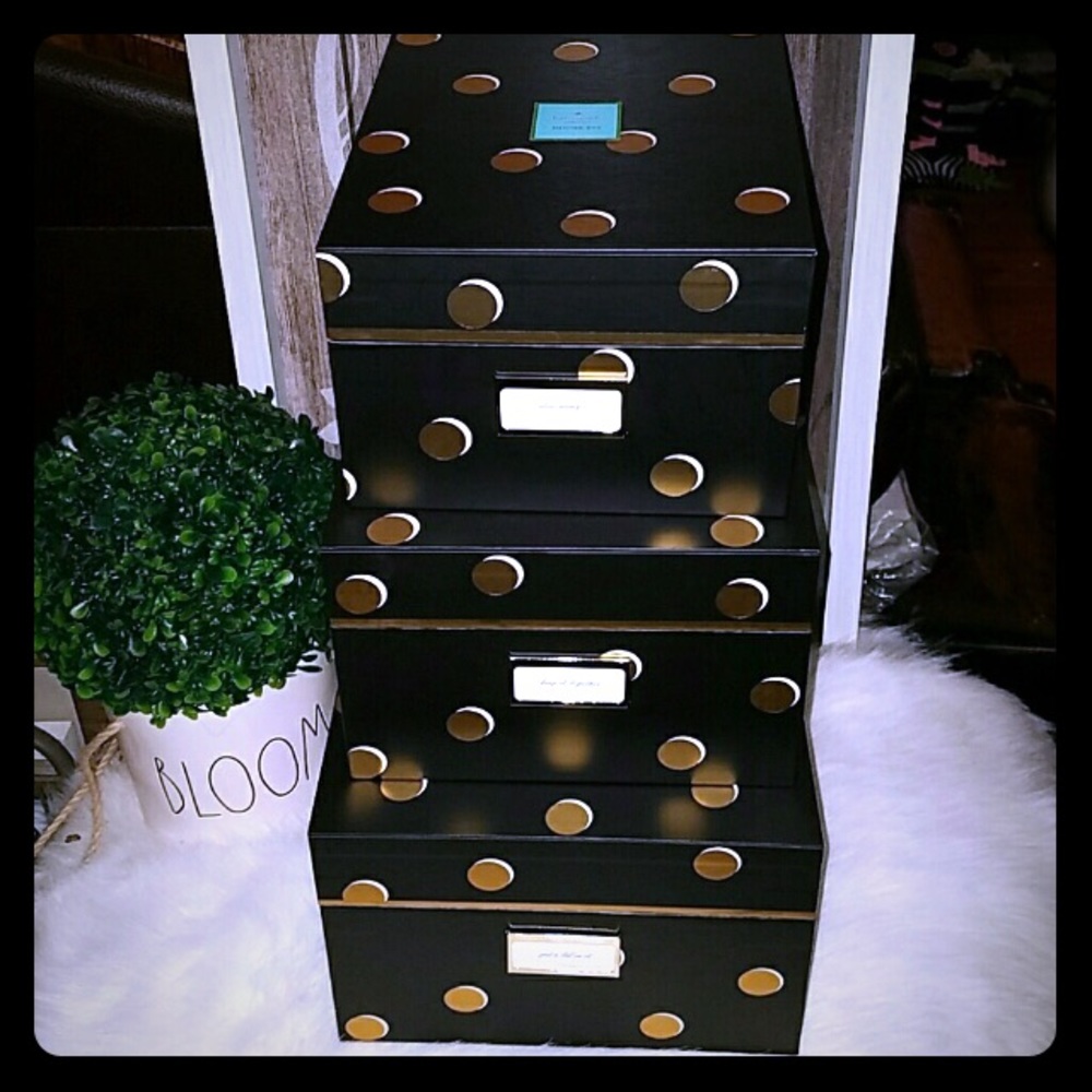 Kate spade nesting boxes set of 3